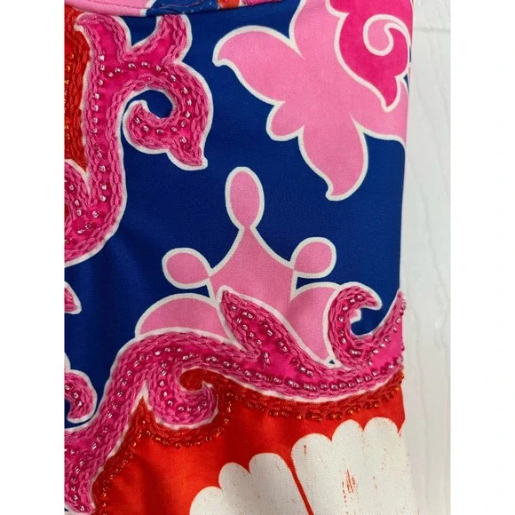 Free People X Agua Bendita• Petra One Piece Swimwuit Beaded - Picture 6 of 12